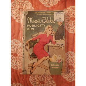 Marcia Blake Publicity Girl Vintage Paperback Book